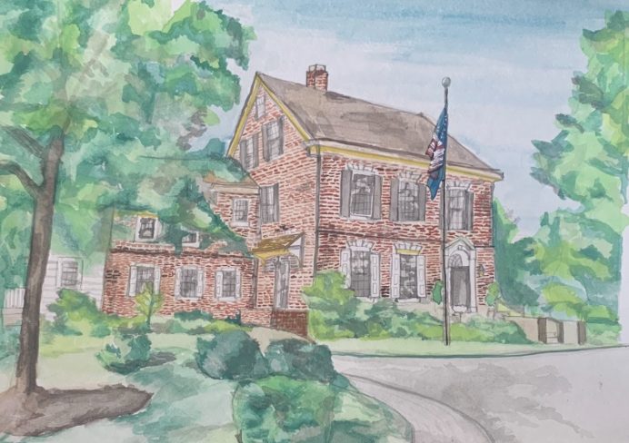 Painting of Woodburn - Dover, DE